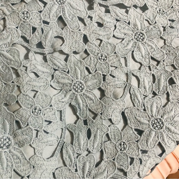 LOFT Dress Light Blue Size 6P - Picture 7 of 11